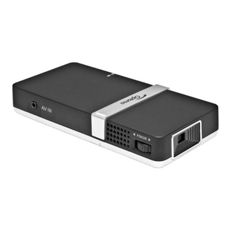 Optoma Pico PK102 User manual