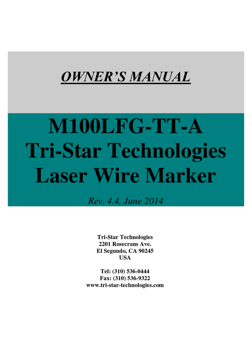 TriStar M100LFG-TT-A owner's manual