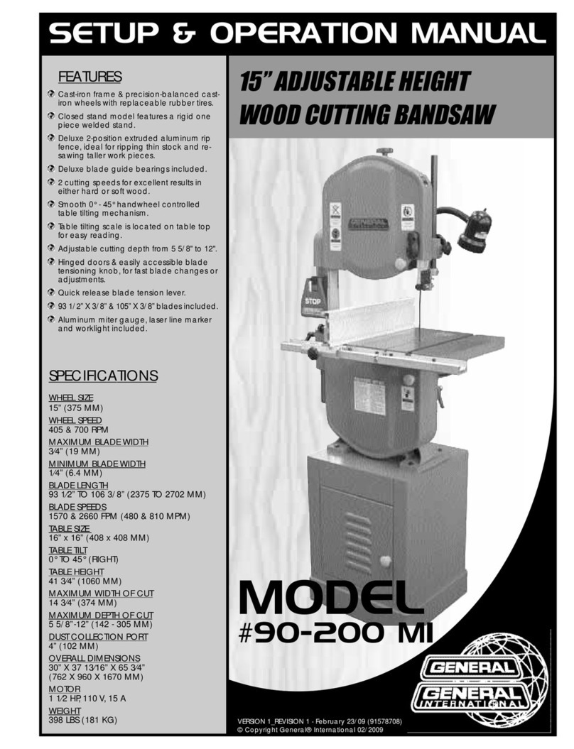General 90-200 M1 Setup & operation manual