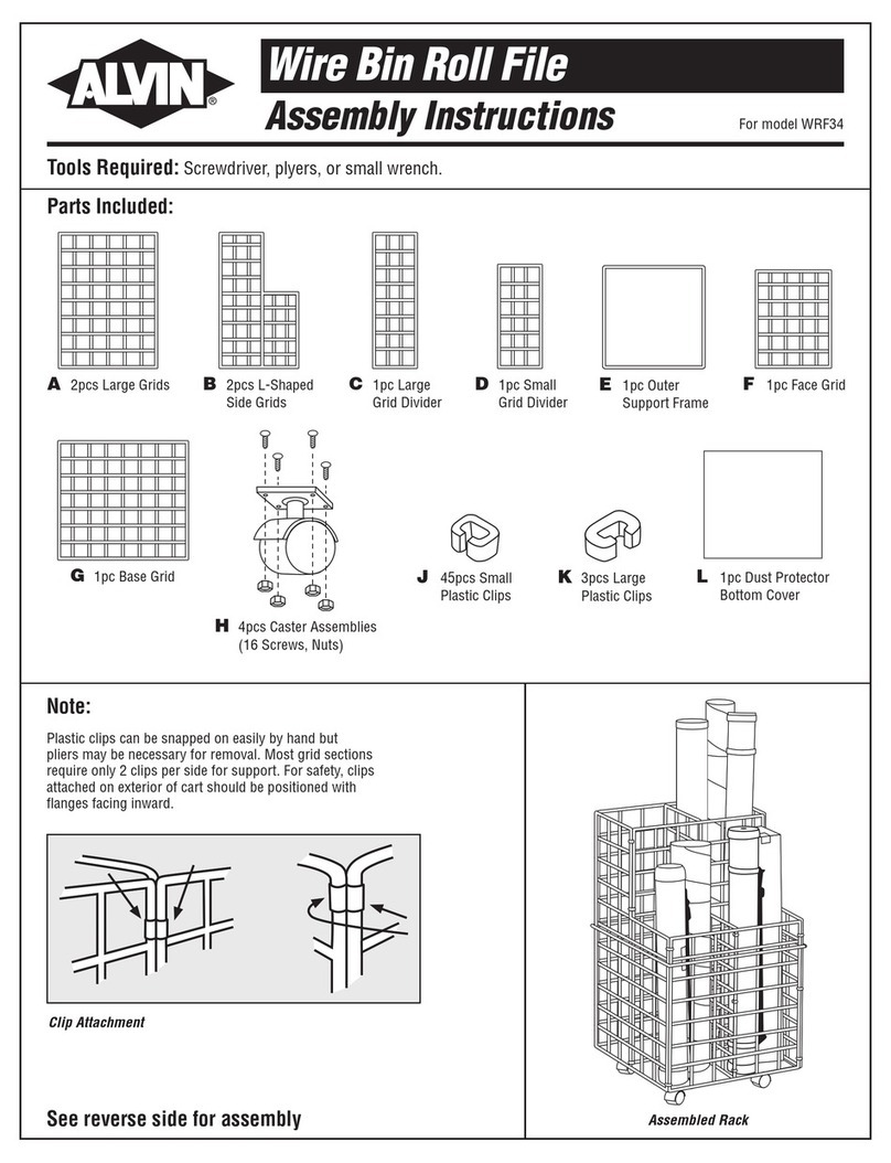 Alvin WRF34 User manual