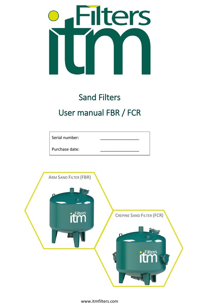 Filters itm FBR user manual