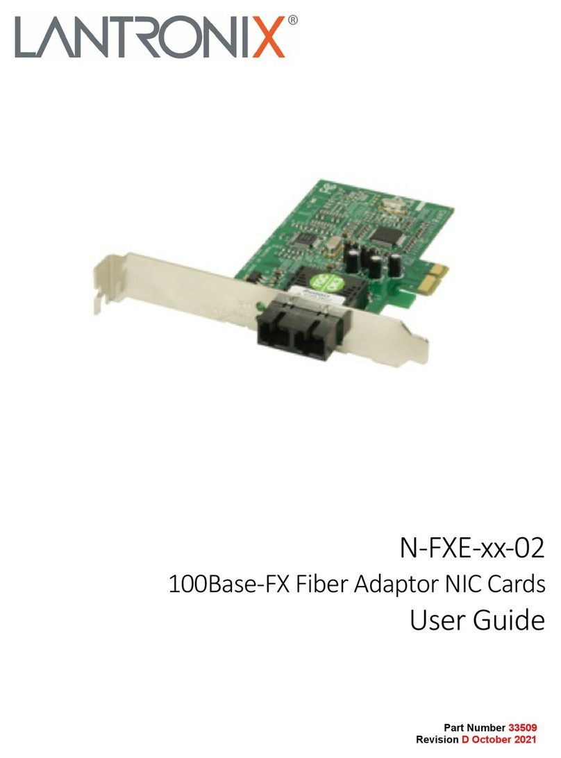 Lantronix N-FXE-02 Series user guide