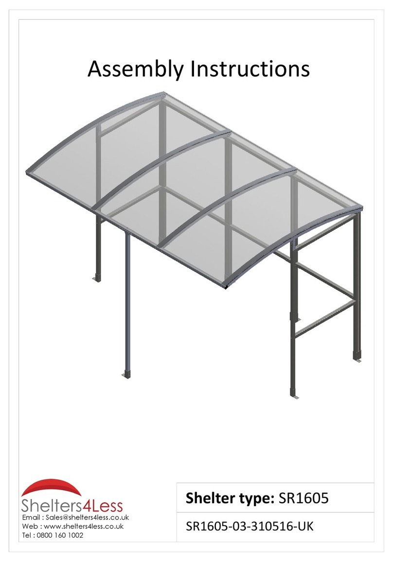 Shelters4Less SR1605 manual Shelters4Less SR1605 manual