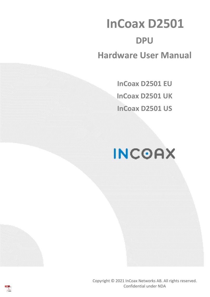 InCoax D2501 EU user manual
