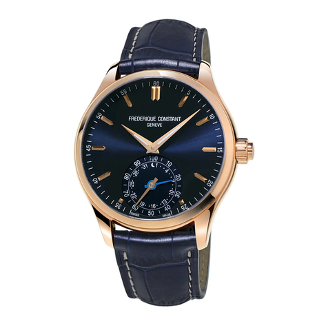 Frederique Constant FC-285 user manual