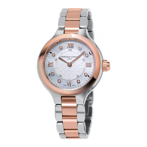 Frederique Constant FC-281 user manual