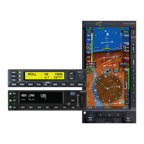 Aspen Avionics Evolution EFD1000 PFD quick reference