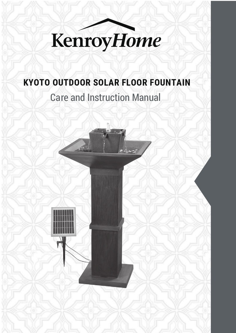 Kenroy Home KYOTO 51052COPBRZ Care and instructions manual Kenroy Home KYOTO 51052COPBRZ Care and instructions manual