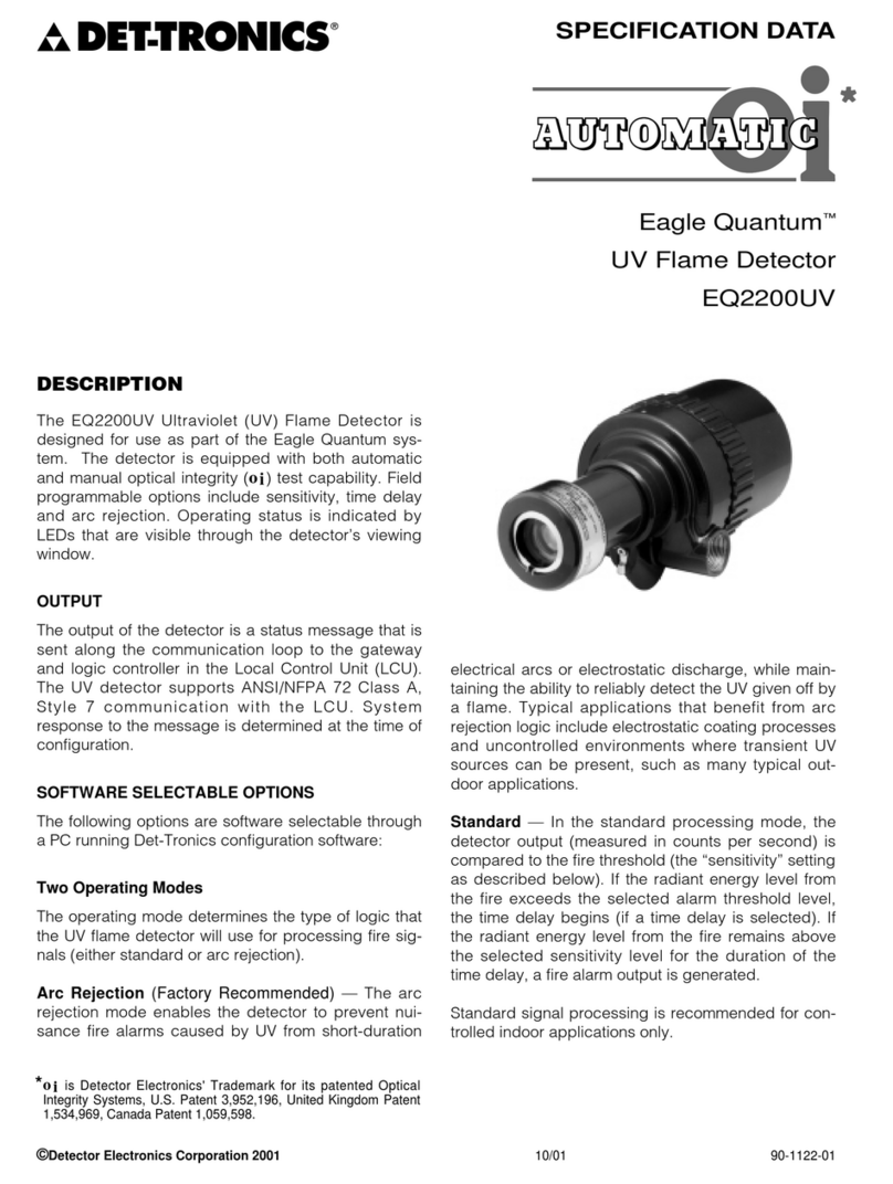 Det-Tronics Automatic Eagle Quantum EQ2200UV manual