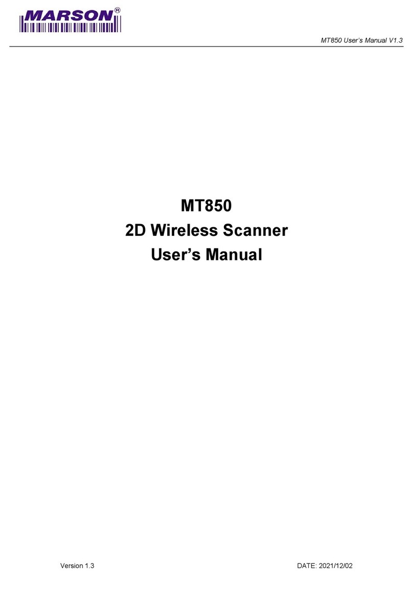Marson mt850 User manual