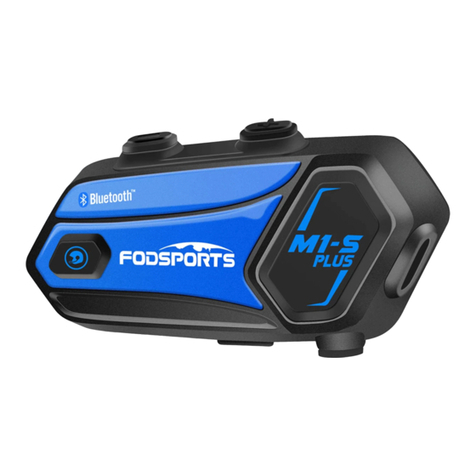 FODSPORTS M1-S plus user manual