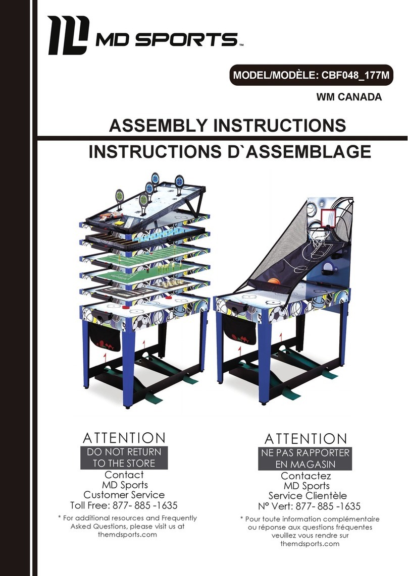 MD SPORTS CBF048 178M Assembly instructions
