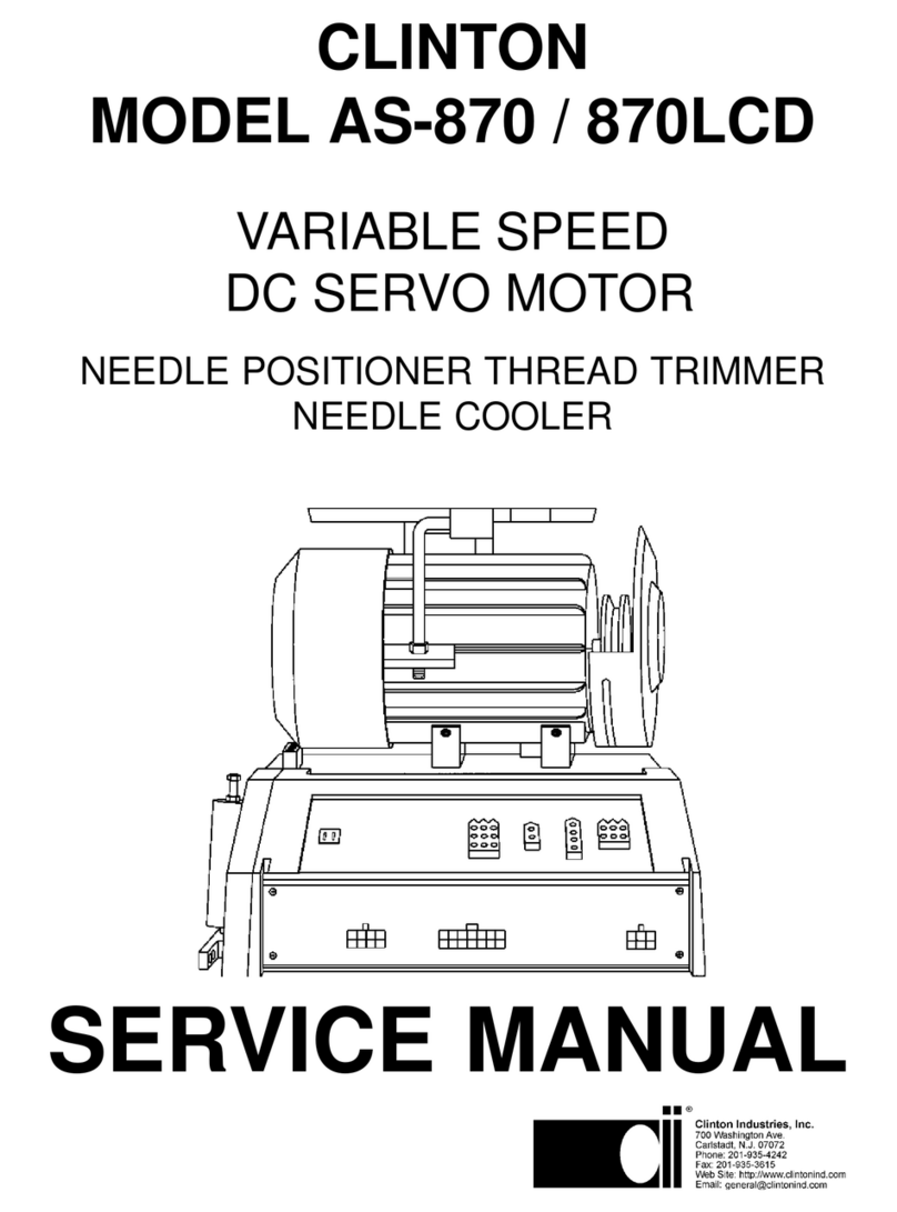 Clinton AS-870 Service manual