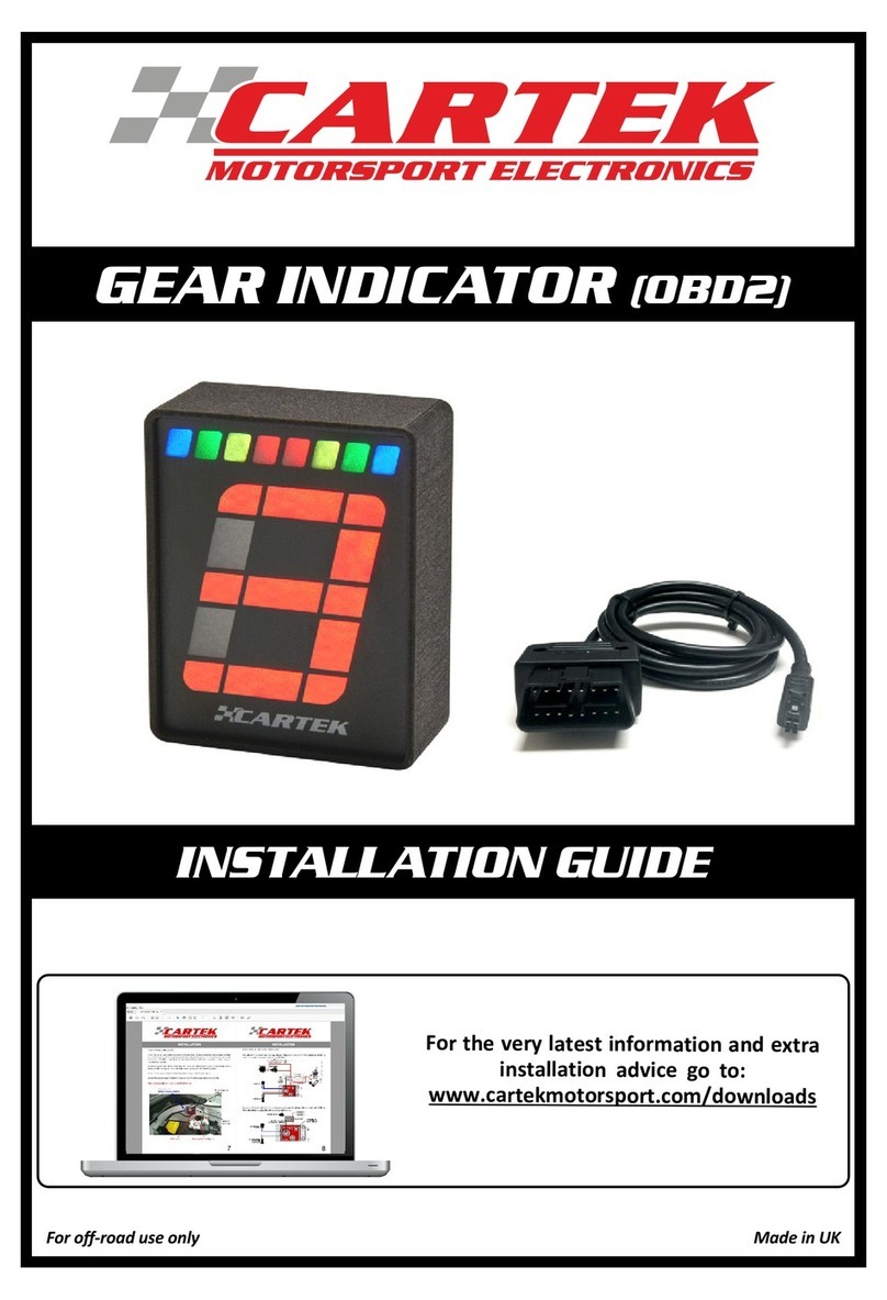 Cartek OBD2 installation guide