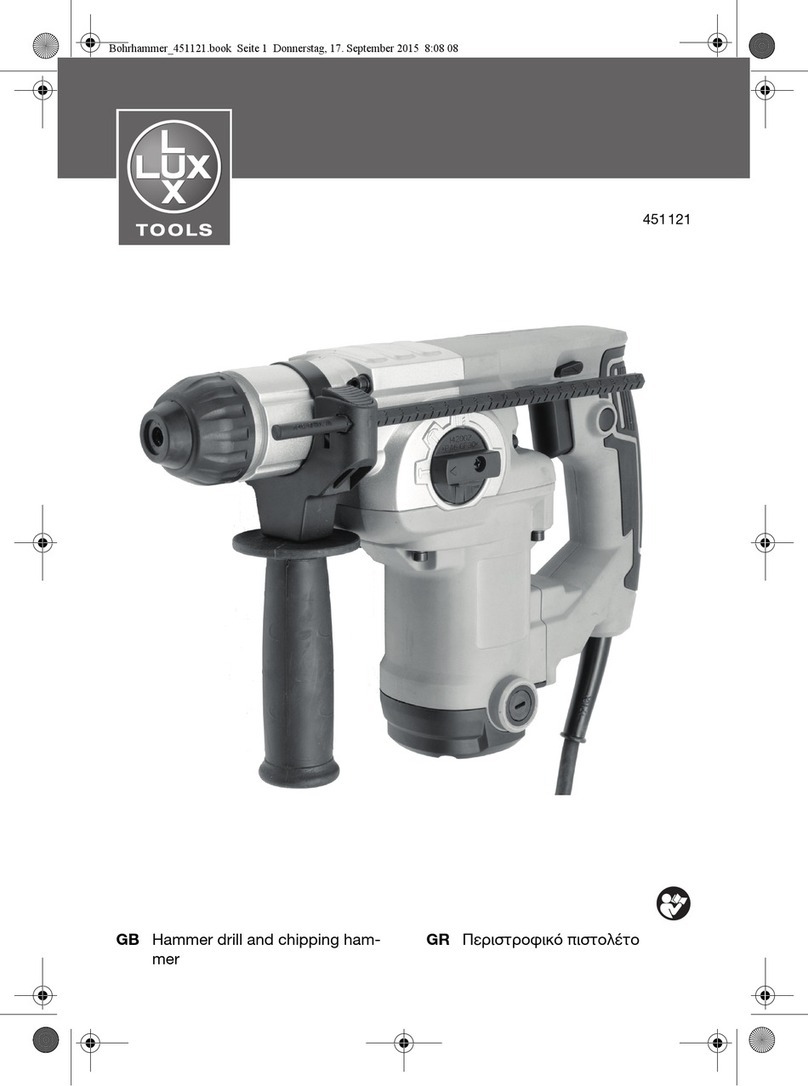 Lux Tools 451 121 instruction manual Lux Tools 451 121 instruction manual