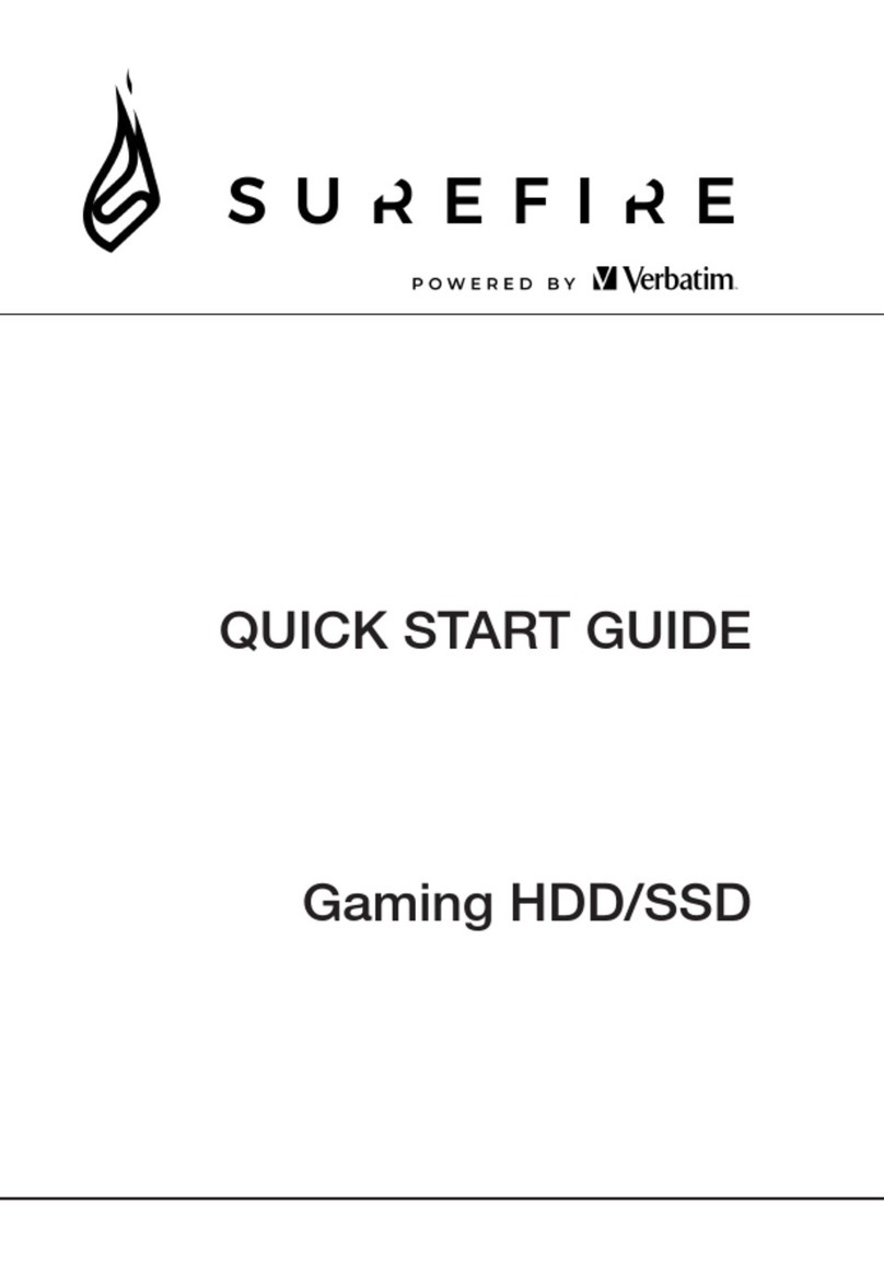 Verbatim SUREFIRE 53682 User manual Verbatim SUREFIRE 53682 User manual