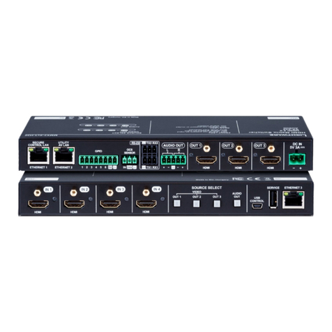 Lightware MMX2 Series User manual