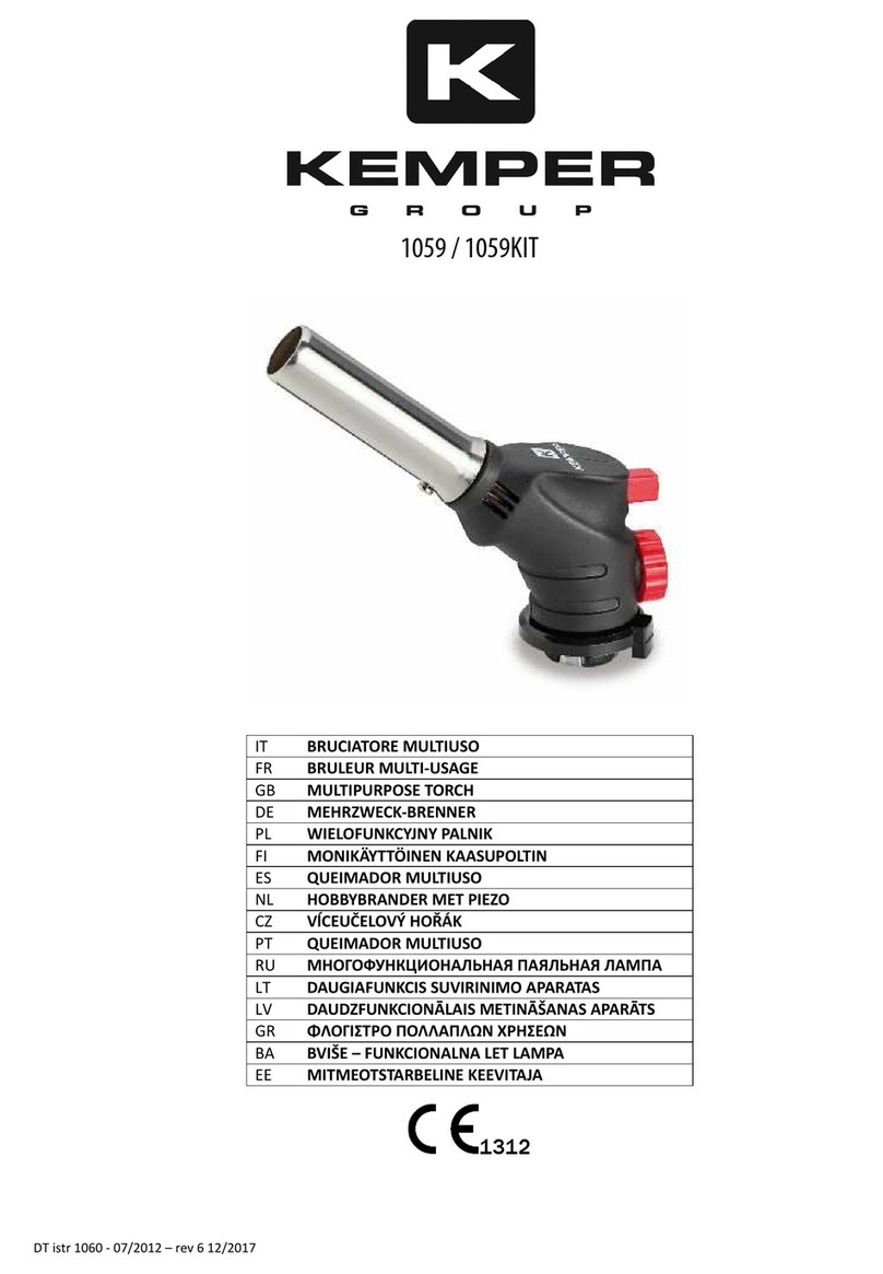 Kemper 1059 User manual