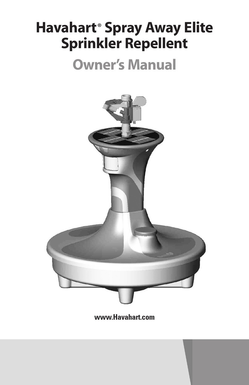 Havahart Spray Away Elite User manual