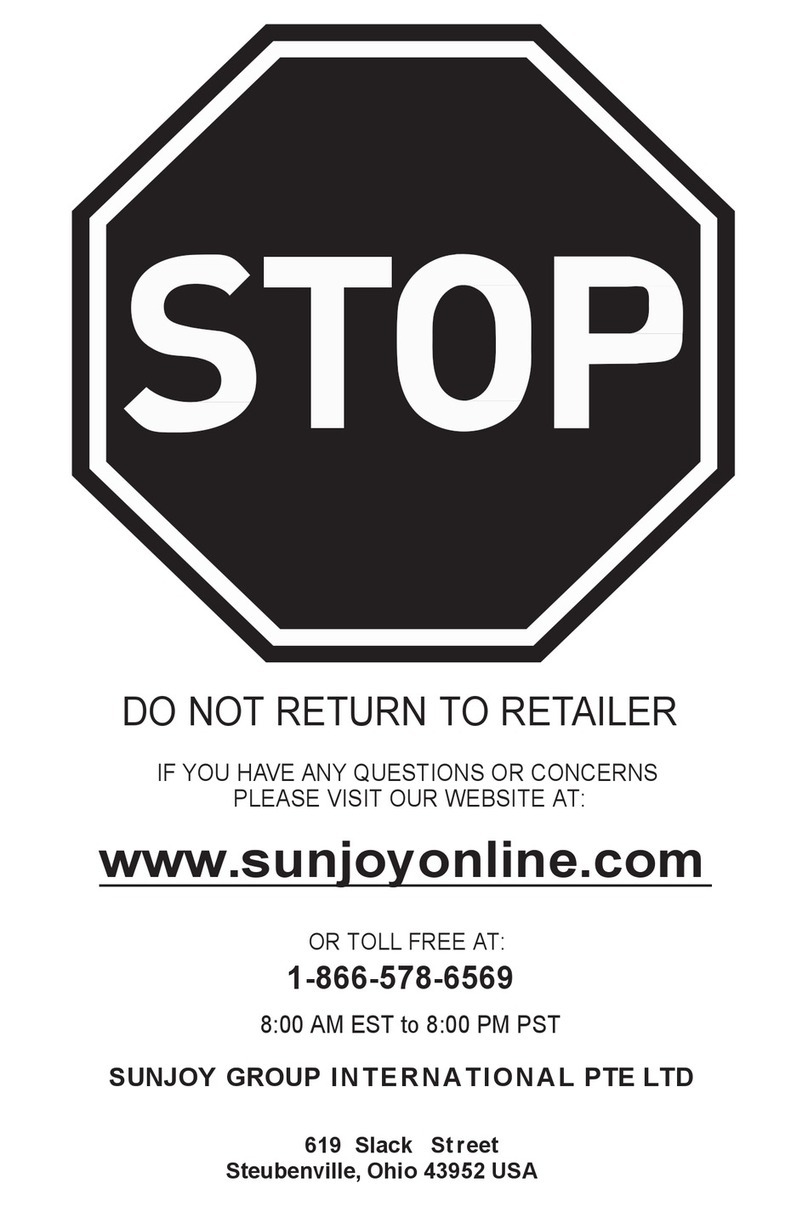 Sunjoy L-GZ704PST-B User manual