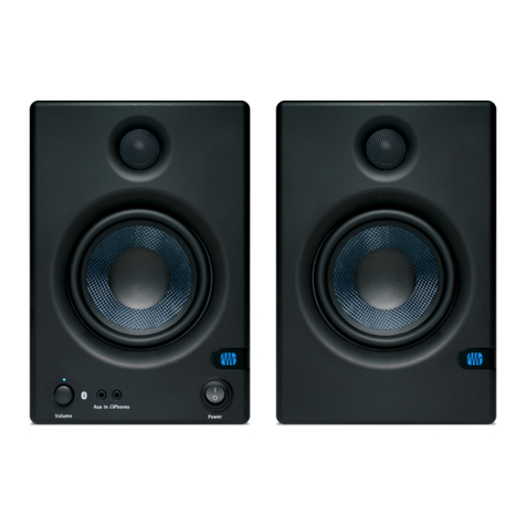 PRESONUS Eris E5 BT owner's manual