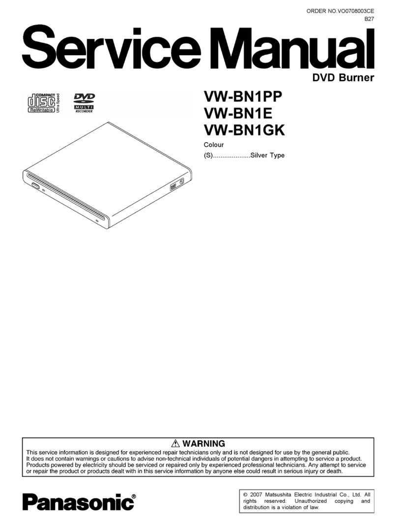 Panasonic VW-BN1PP User manual