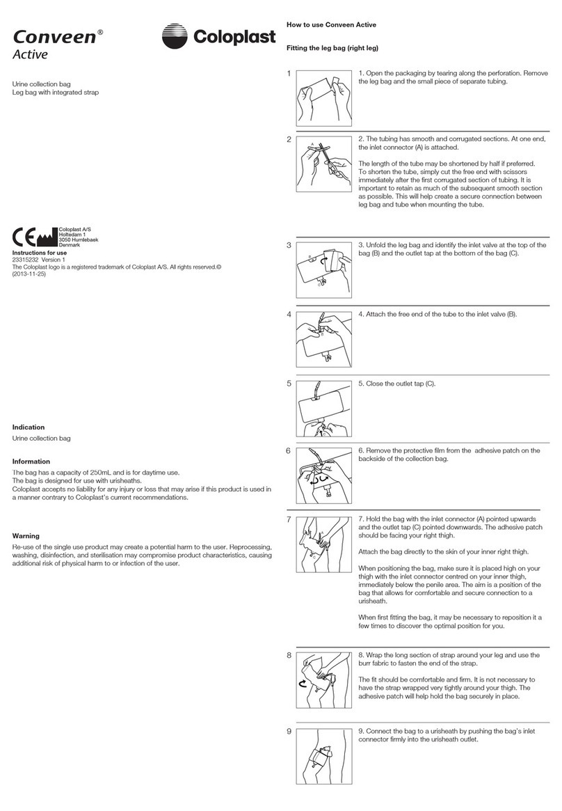 Coloplast Conveen Active How to use