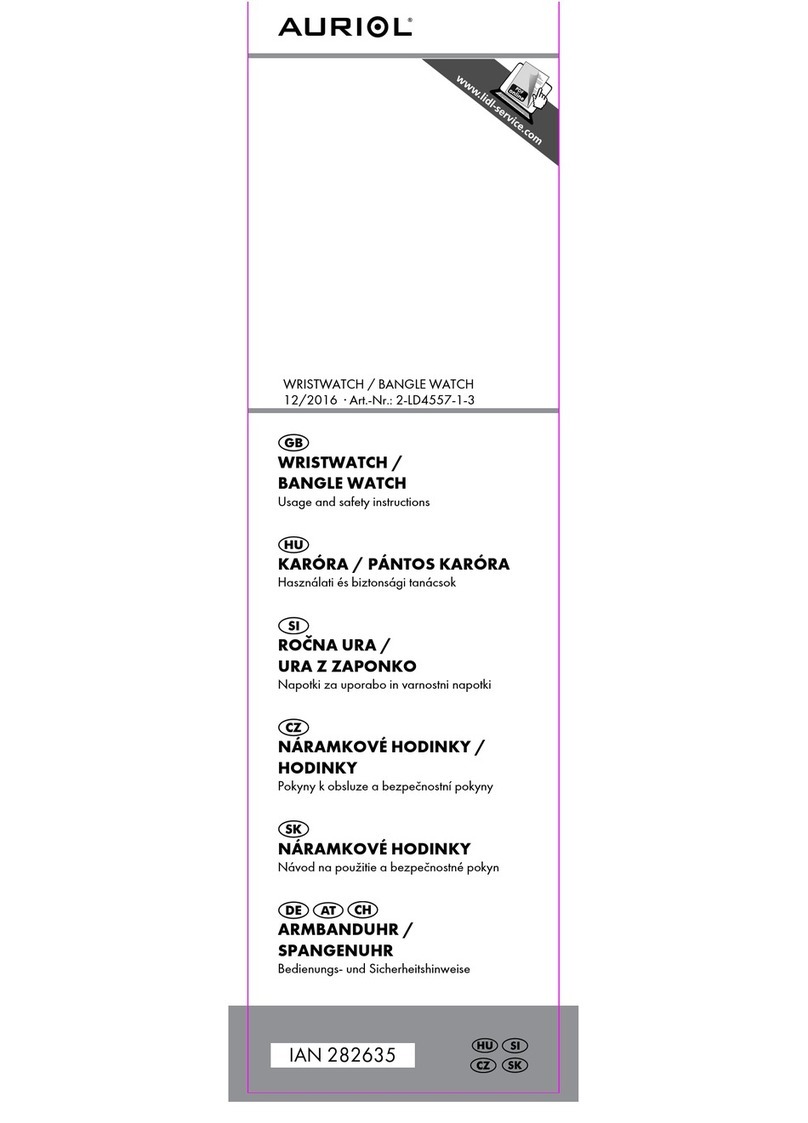 Auriol 2-LD4557-1 Usage and safety instructions