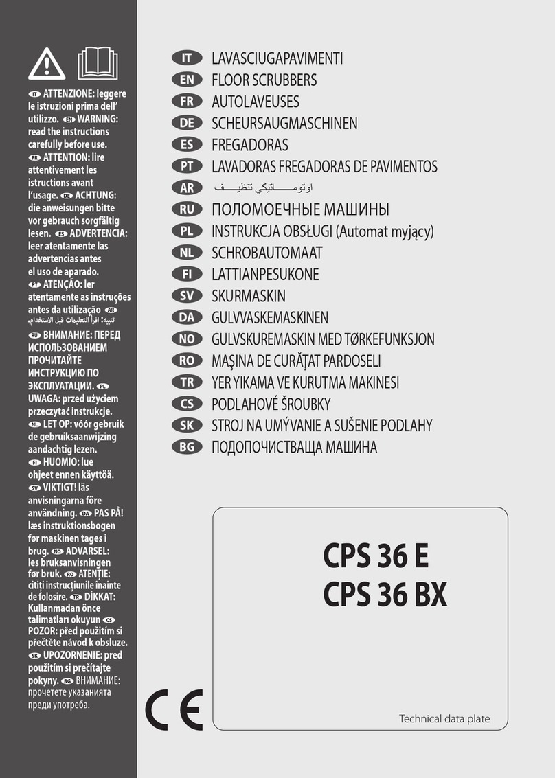 Comet Spa Push Series User manual