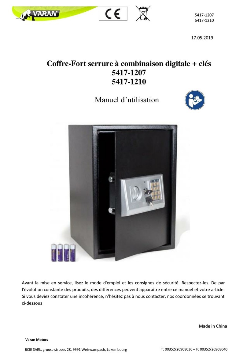 Varan 5417-1207 user manual