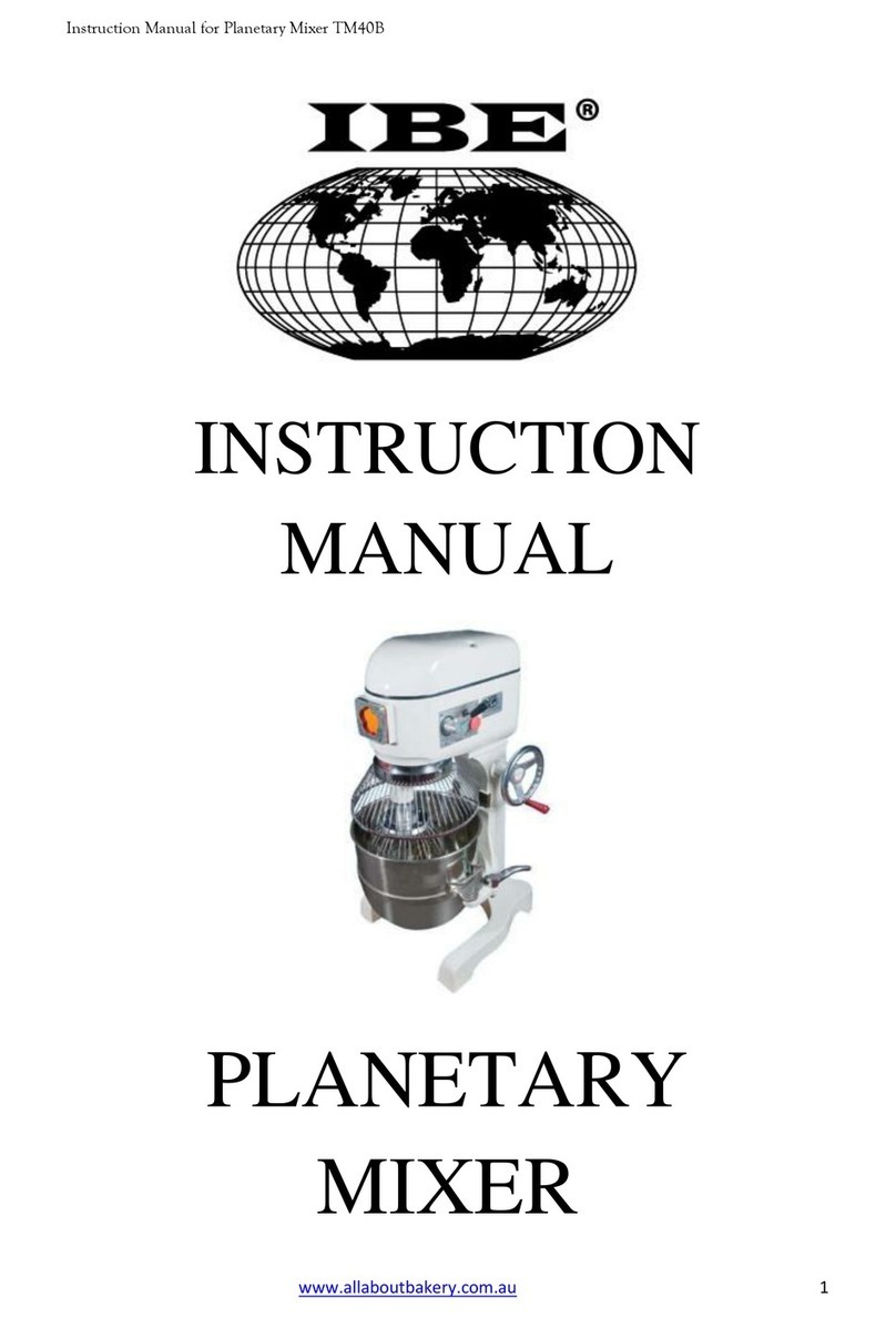 IBE TM40B instruction manual