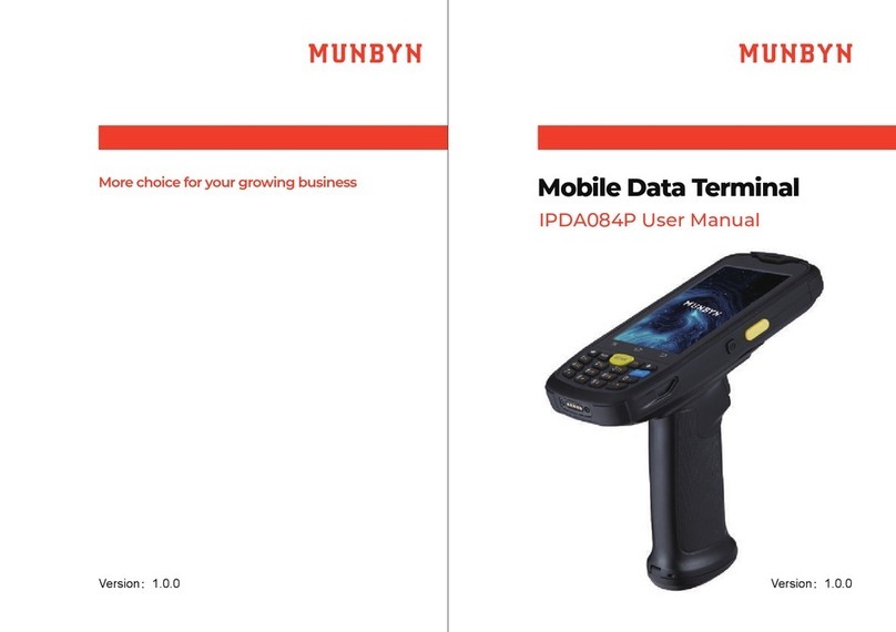 MUNBYN IPDA084P user manual