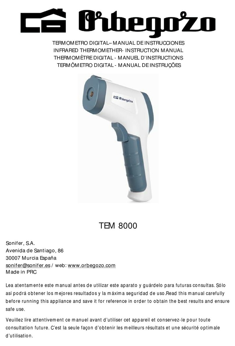Orbegozo TEM 8000 User manual