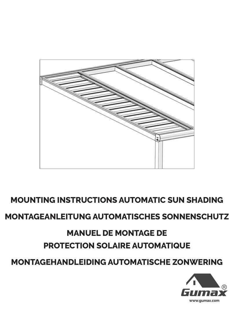 Gumax RAL-7016 Mounting instructions