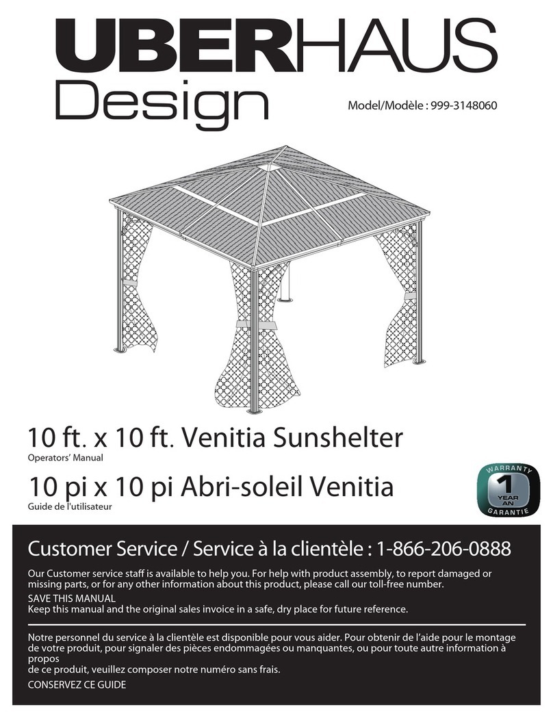 UBERHAUS DESIGN 999-3148060 User manual