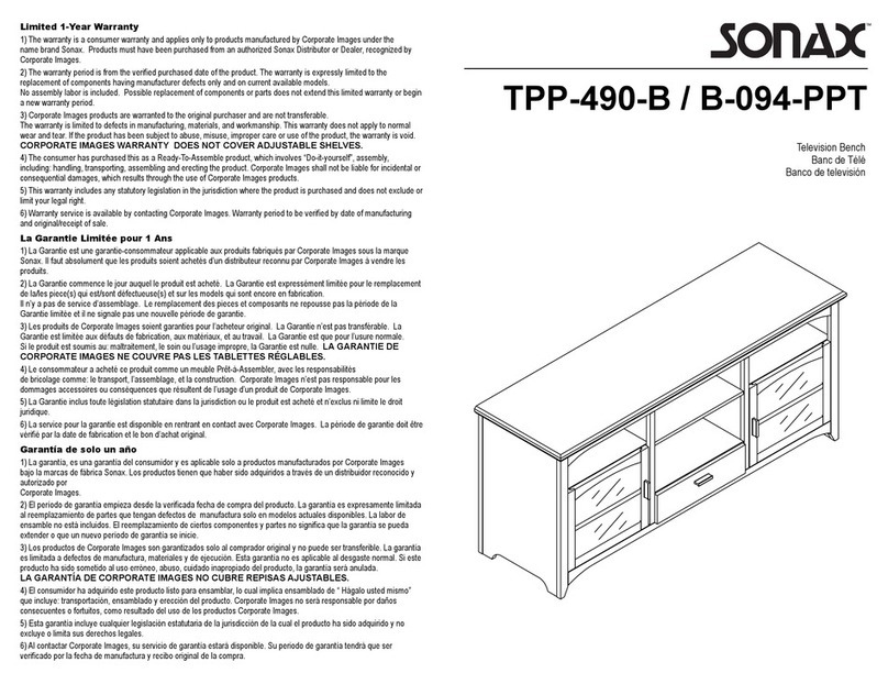 Sonax TPP-490-B User manual