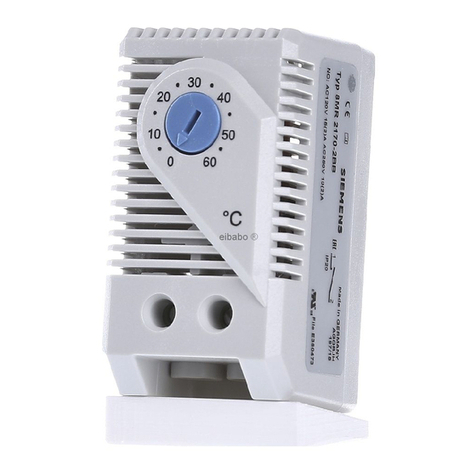 Siemens 8MR2170 User manual Siemens 8MR2170 User manual