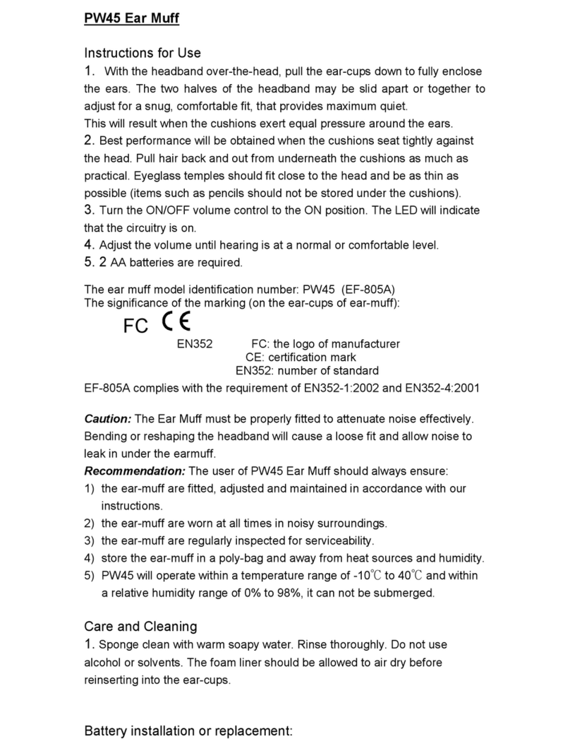 PORTWEST PW45 Instructions for use