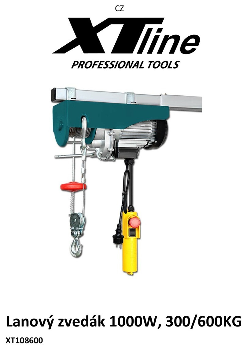 XTline XT108600 Operation manual