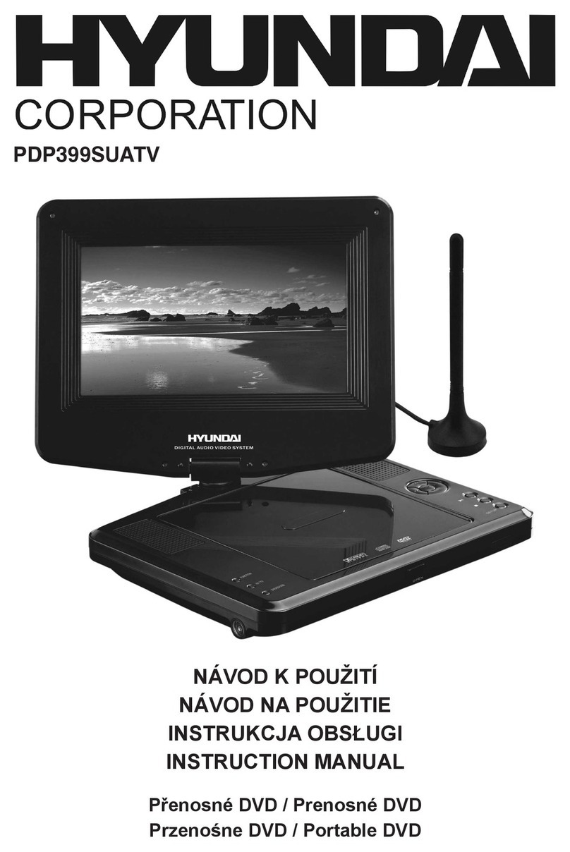 Hyundai PDP399SUATV instruction manual