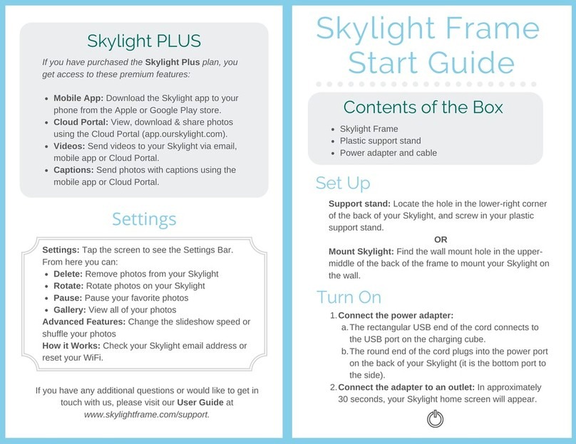 Sky Light Frame Guide