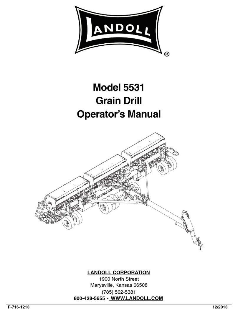 Landoll 5531 Operator's manual