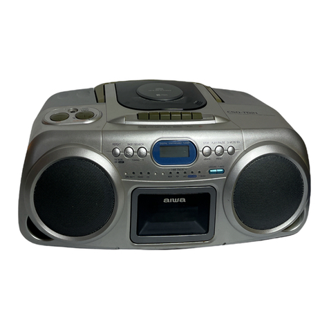 Aiwa CSD-TD21 User manual