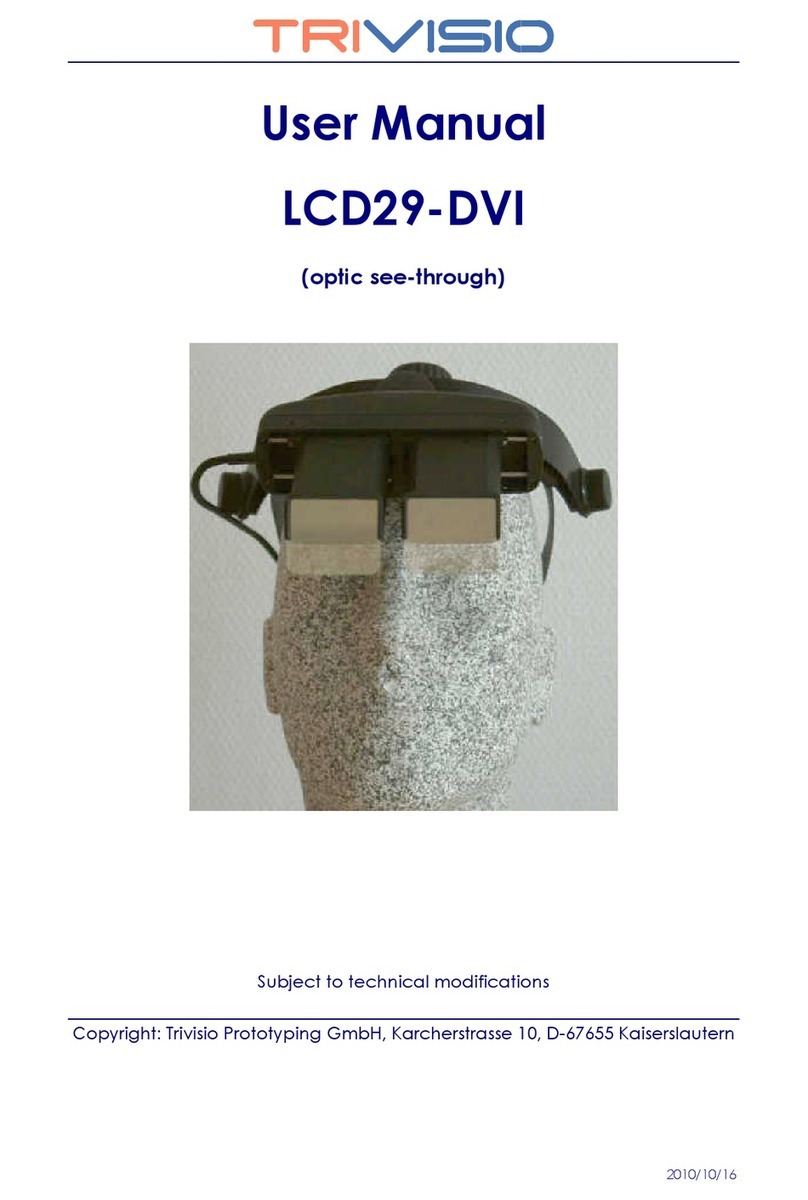 Trivisio LCD29 user manual