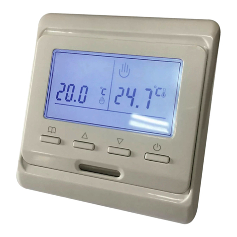 Homelux HEATWAVE LCD THERMOSTAT instructions