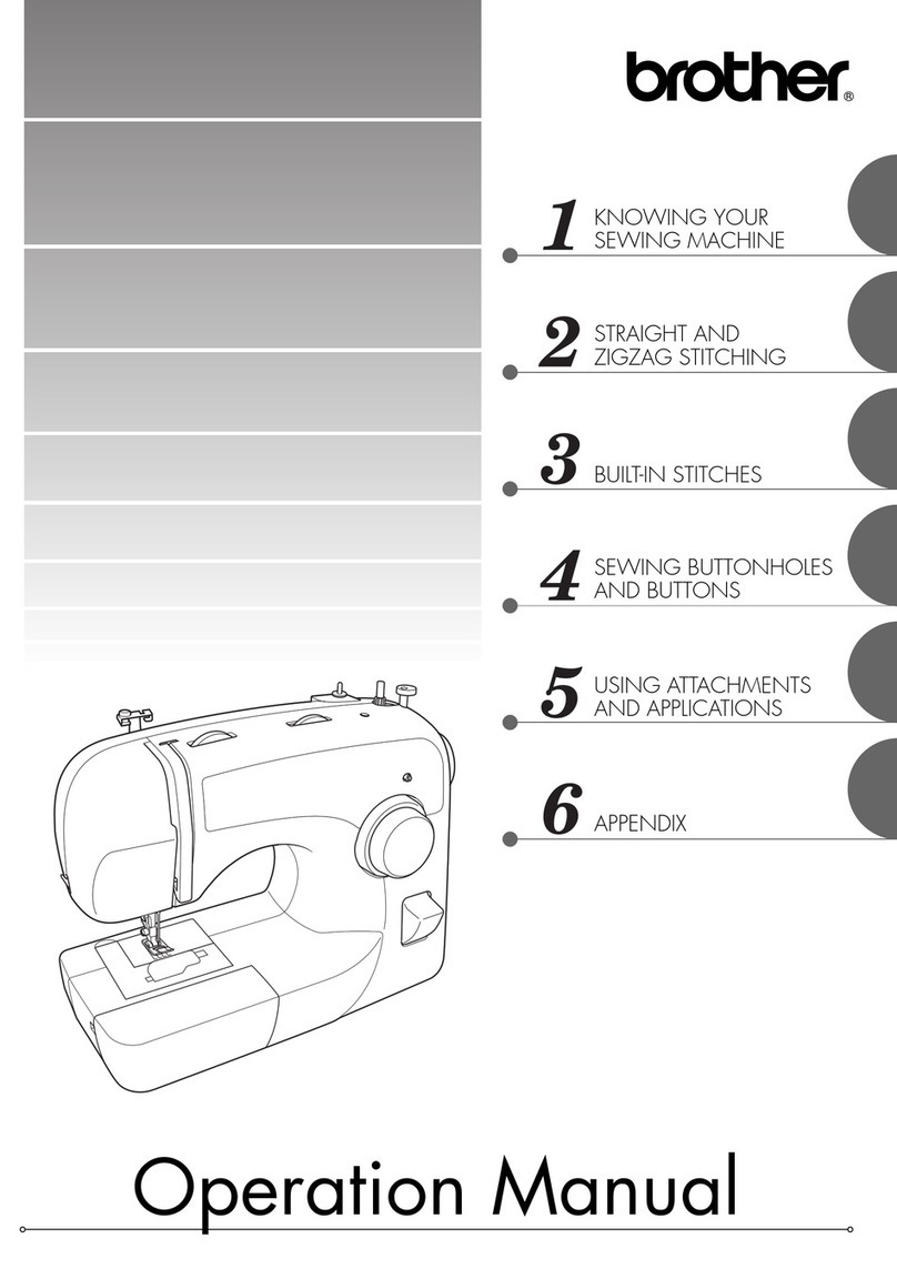 Brother 606 Operation manual