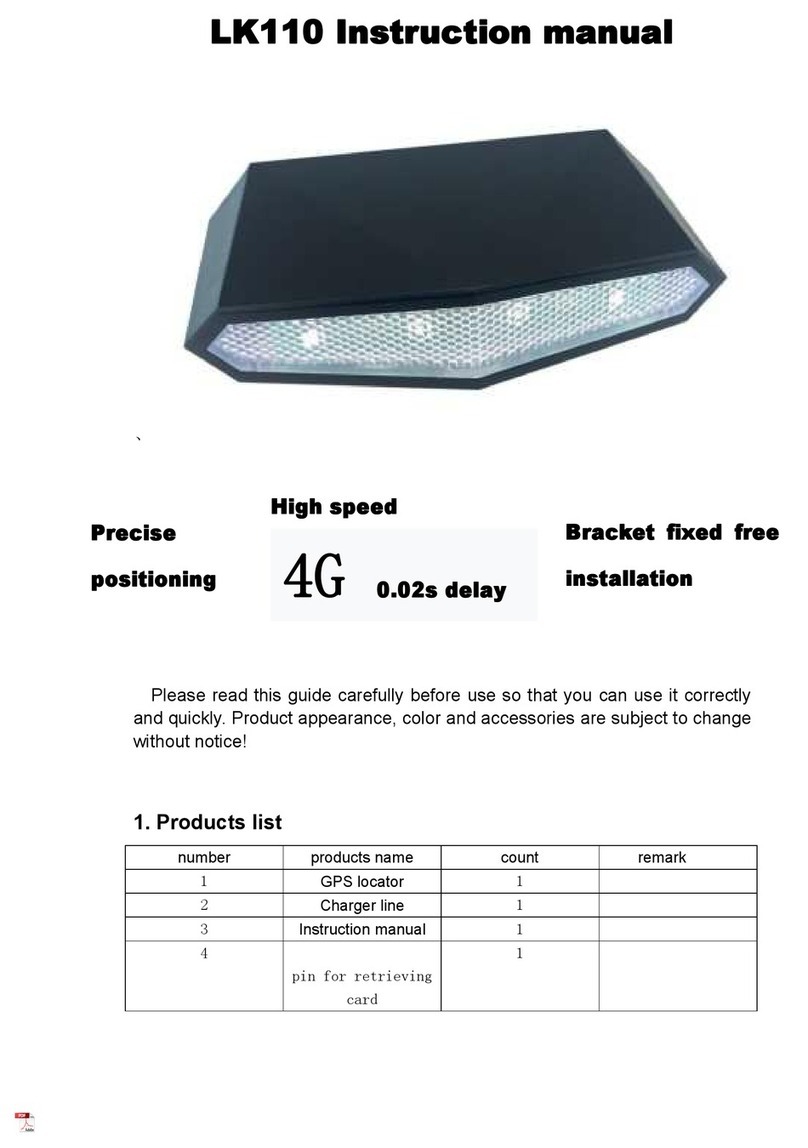 Lkgps LK110 instruction manual