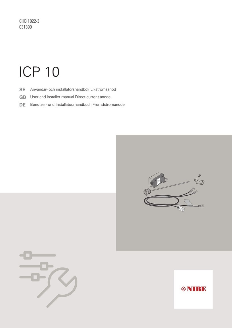 Nibe ICP 10 User's and installer's manual