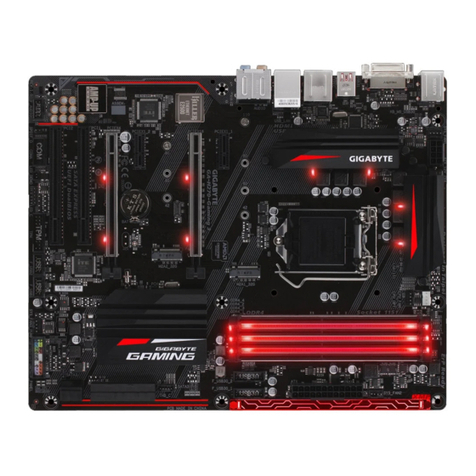Gigabyte GA-H270-Gaming 3 user manual