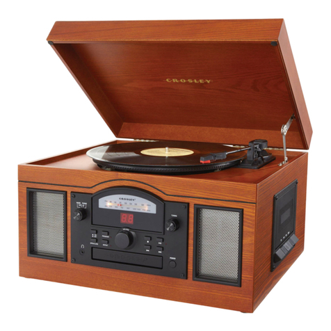 Crosley CR6001A Archiver User manual
